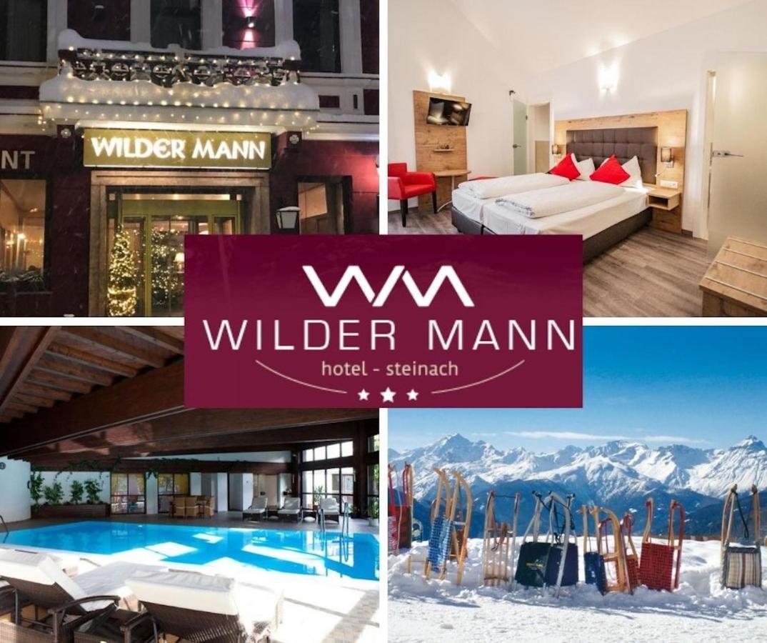 Hotel Wilder Mann Щайнах ам Бренер Екстериор снимка